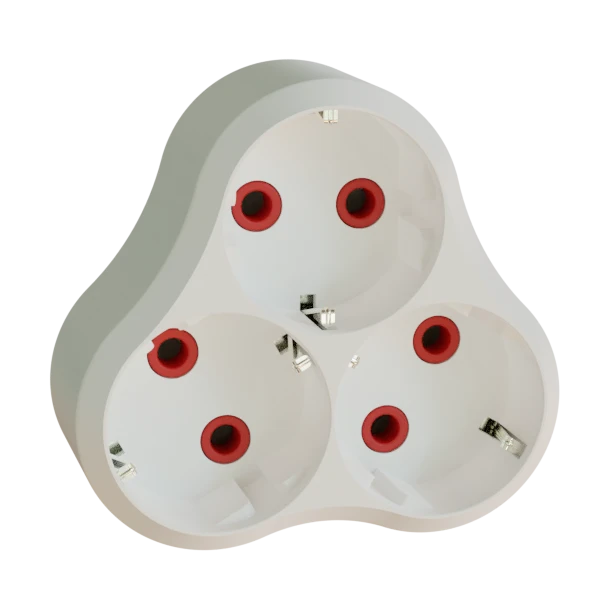 Hármas földelt elosztó ( NX1014 )